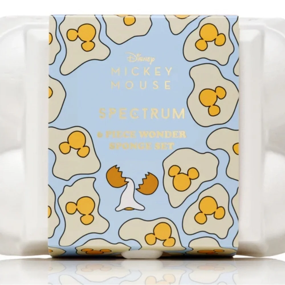 NEW Spectrum Collections Breakfast Buddies Mickey 6 Piece Egg Wonder Sponge Set